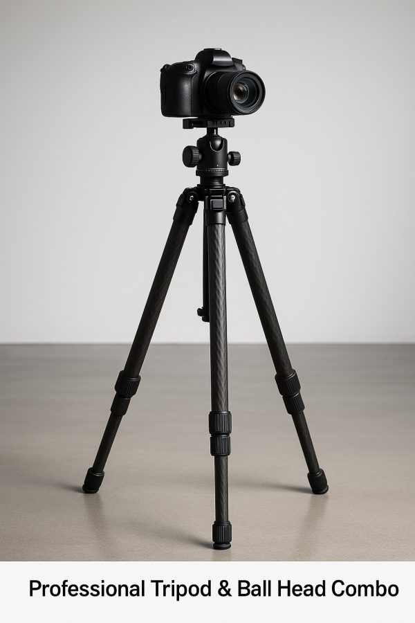 Professional Tripod & Ball Head Combo